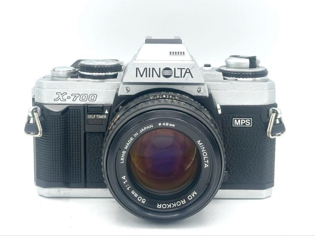 【さんきゅう様】MINOLTA X-700 + 標準レンズ フィルム 一眼レフ