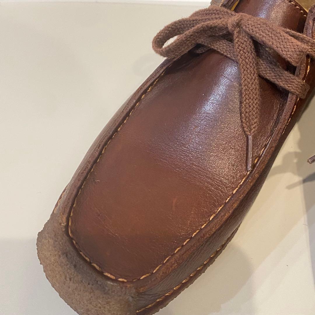 美品 Clarks Wallabee クラークス ワラビー ナタリー 本革 24