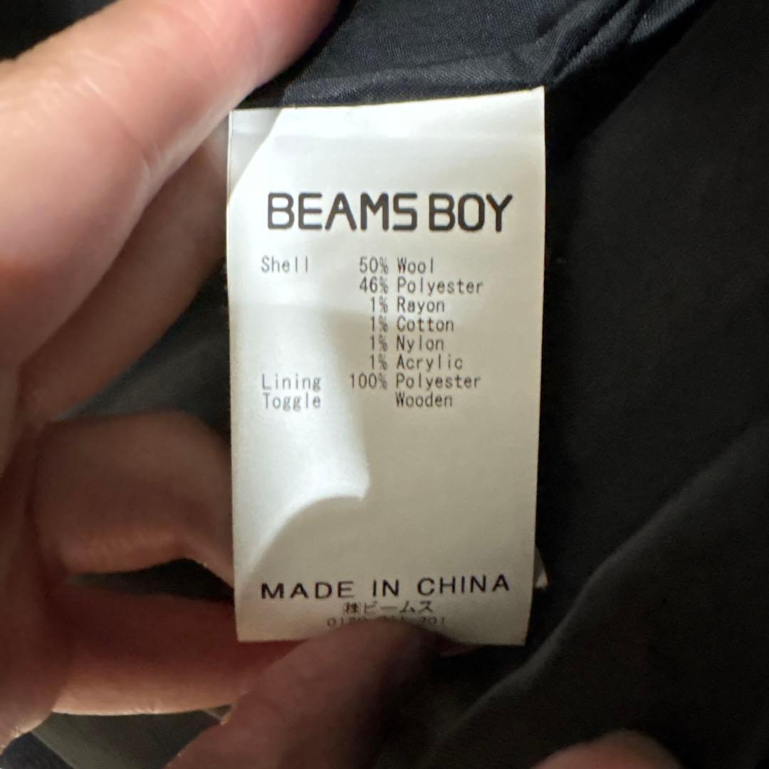 BEAMSBOY ダッフルコート　ネイビー