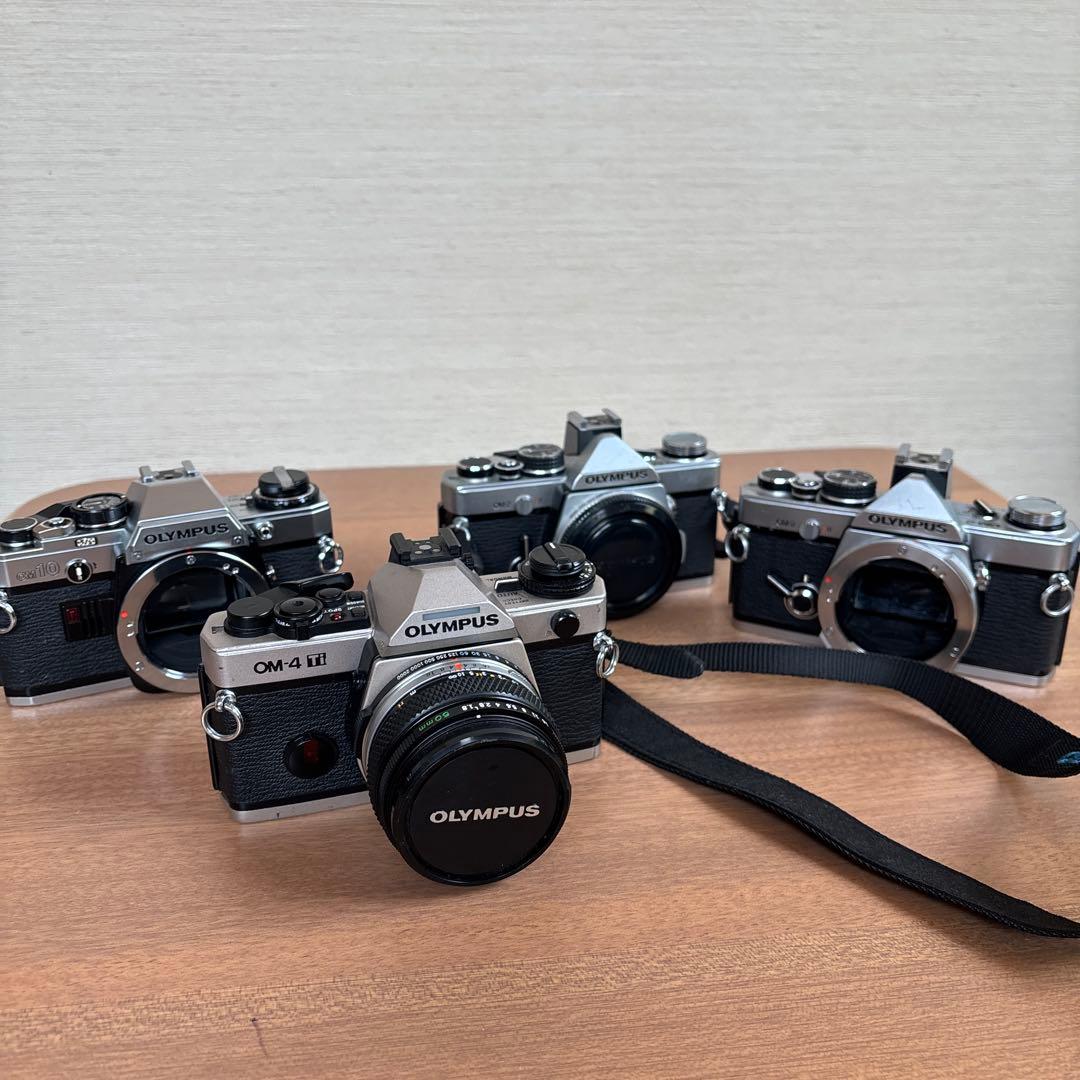 OLYMPUS OM-4 Ti 他フィルム一眼レフカメラ 4台セット
