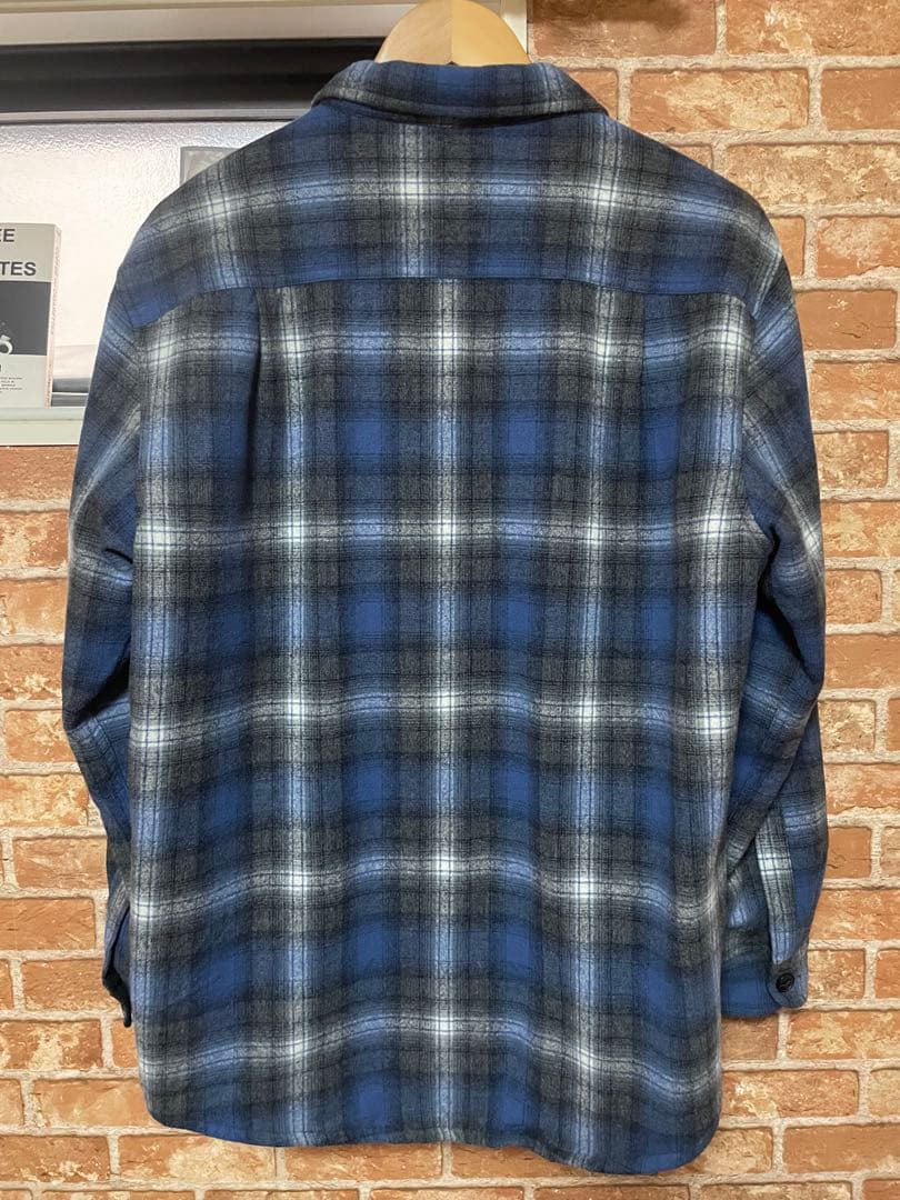 ペンドルトン キルティング ウールシャツ L