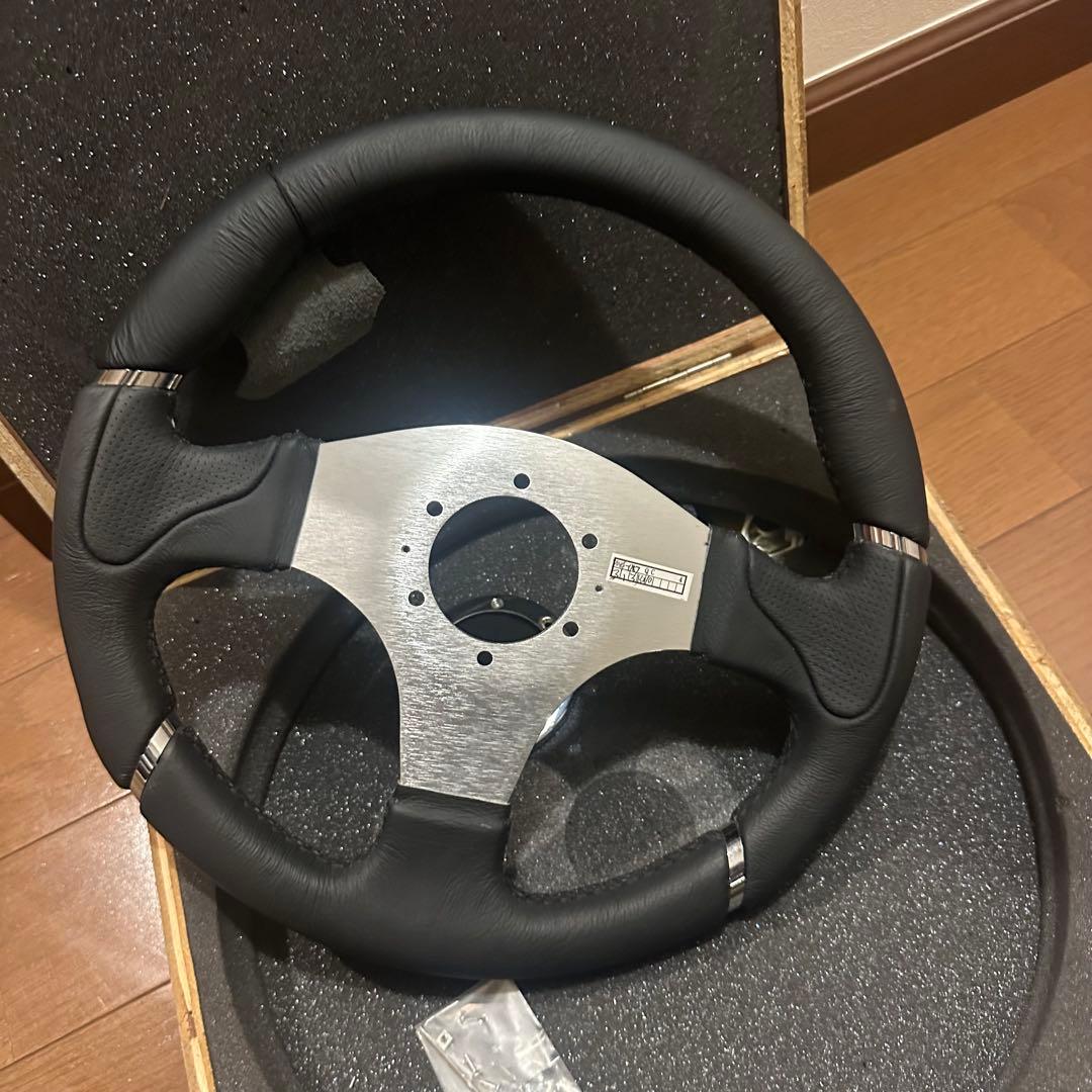 希少　当時物　新品　ichibahn ステアリング　イチバン　スポコン　usdm