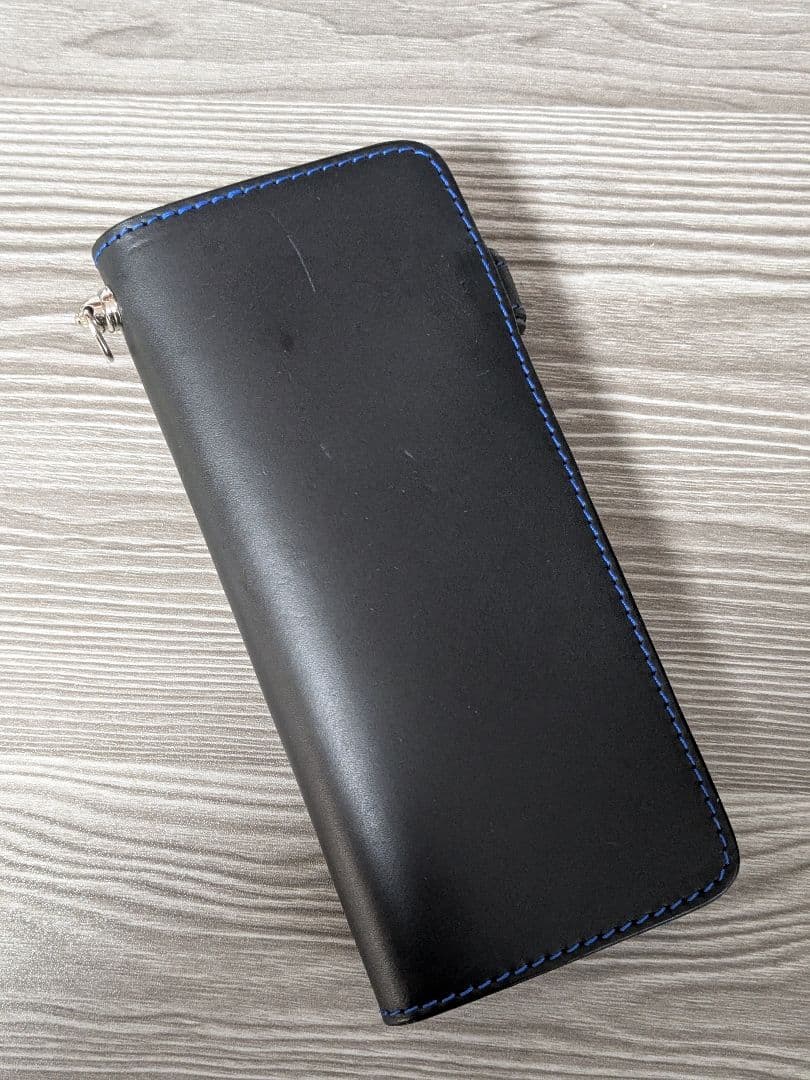 DEGNERデグナー本革長財布バイカーズウォレット　本革ベルトループチェーン