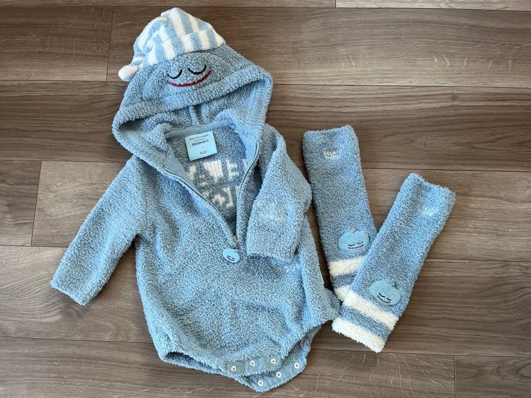 ドラクエ　スライム　ジェラピケ　ロンパース70