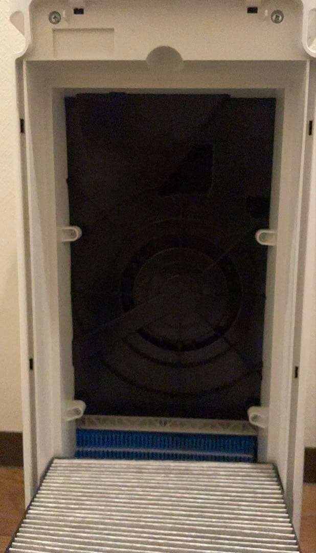 【美品】2021年製 SHARP シャープ 加湿空気清浄機 KI-NS40-W