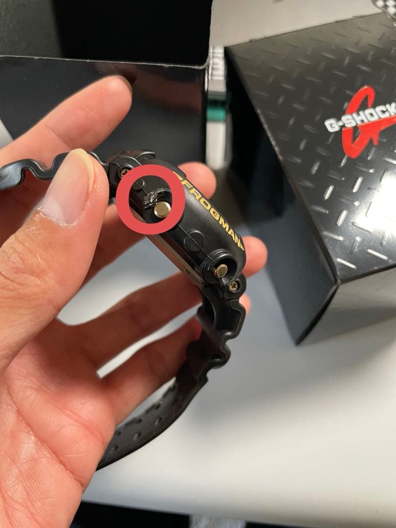 ク*ー様 美品 動作済GSHOCK DW-8201NT FROGMAN 訳あり