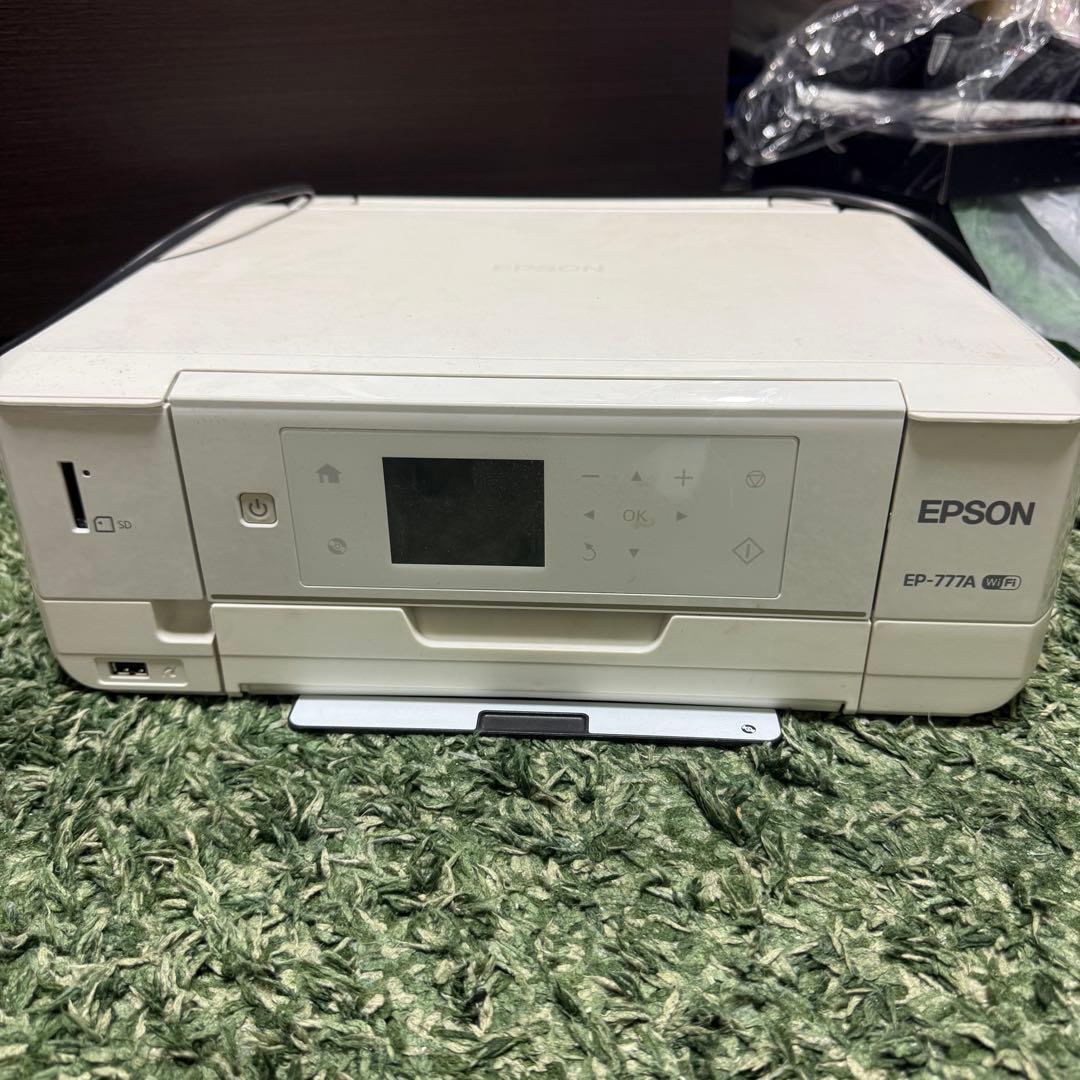 通電確認 動作確認 EPSON EP-777A プリンター ジャンク