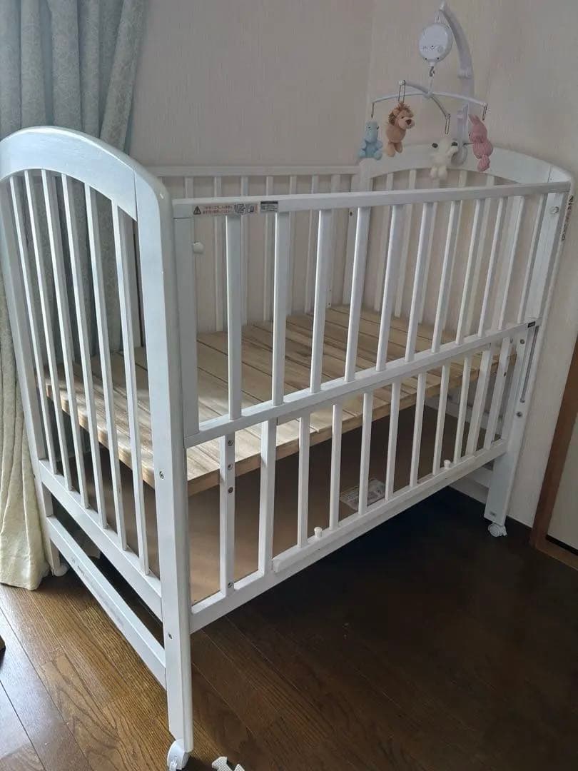 カトージ　KATOJI ベビーベッド ハイポジションベビーベッド アーチ