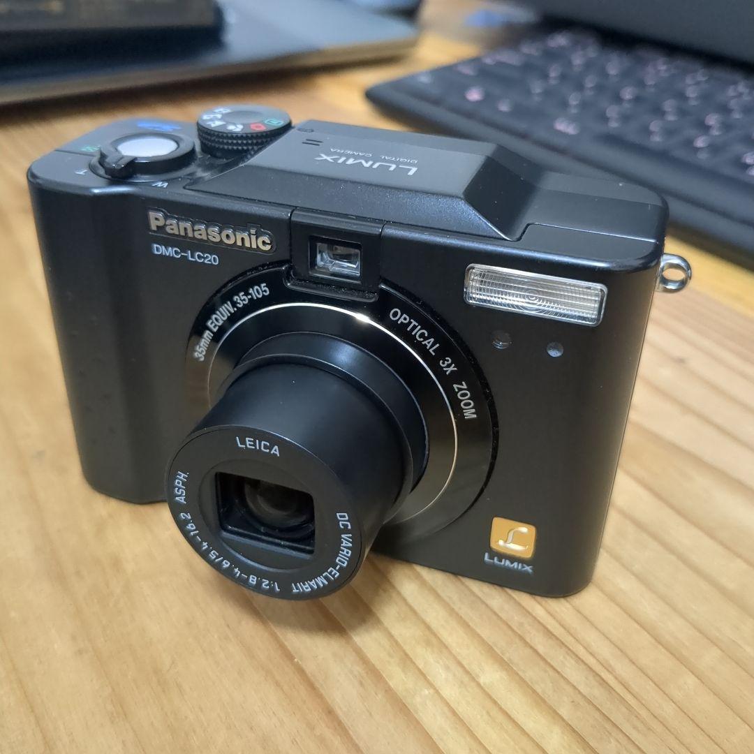【完動品】Panasonic DMC-LC20 コンパクトデジタルカメラ