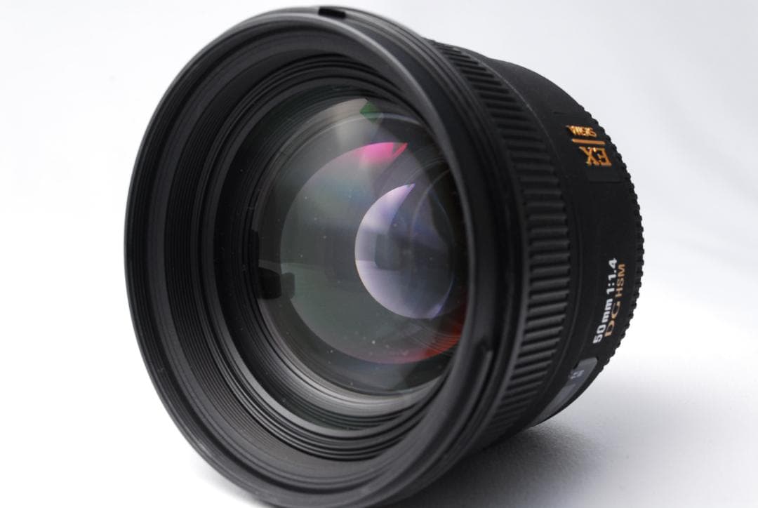 【美品】SIGMA 50mm 1:1.4 DG HSM 単焦点 収納付き