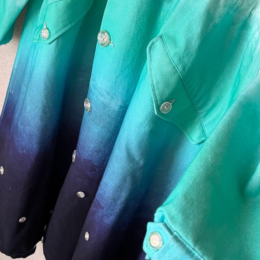 美品✴︎hazama/ハザマ 見えないものを見ようとして見上げた夜空のモッズコート