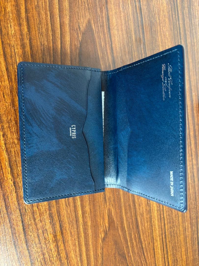 CORDOVAN キプリス メンズ　名刺入れ　新品
