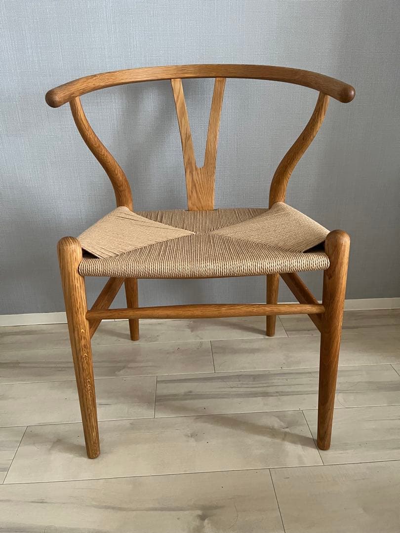 ch24 Yチェア オーク材 43cm