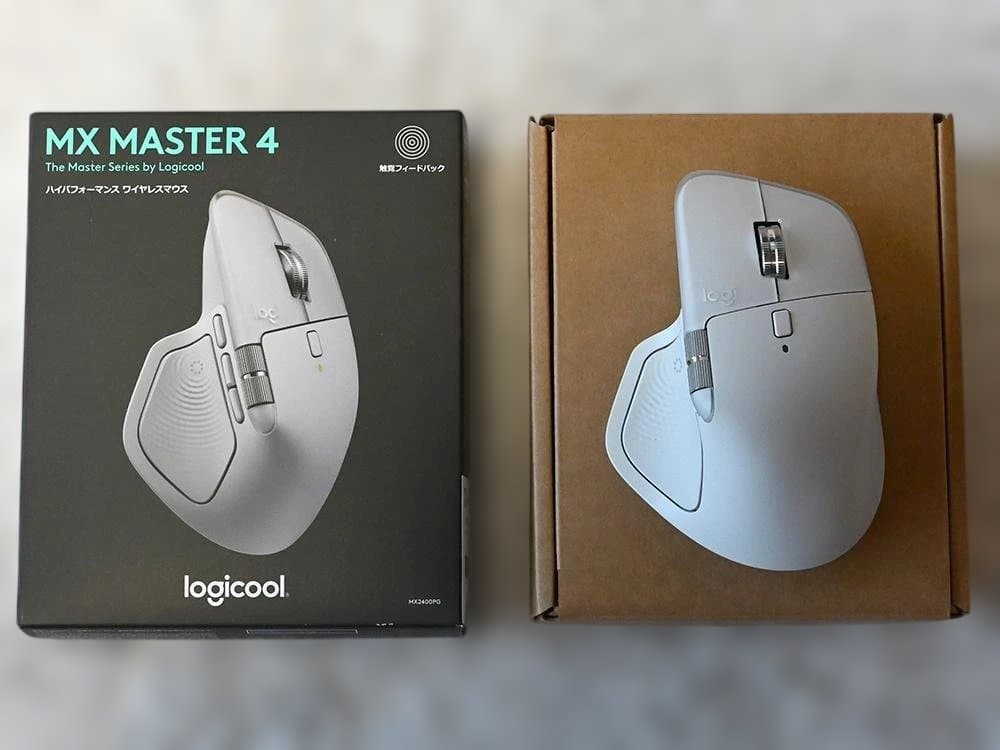 【新同品】ロジクール MX MASTER 4 アドバンスド ワイヤレス マウス