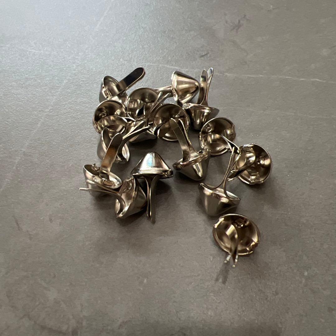 コニカルスタッズ鋲　約800個　9mm＆12mm HARDCORE