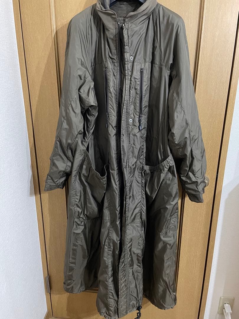 (2/8終了)イッセイミヤケ パラシュートコート sz3
