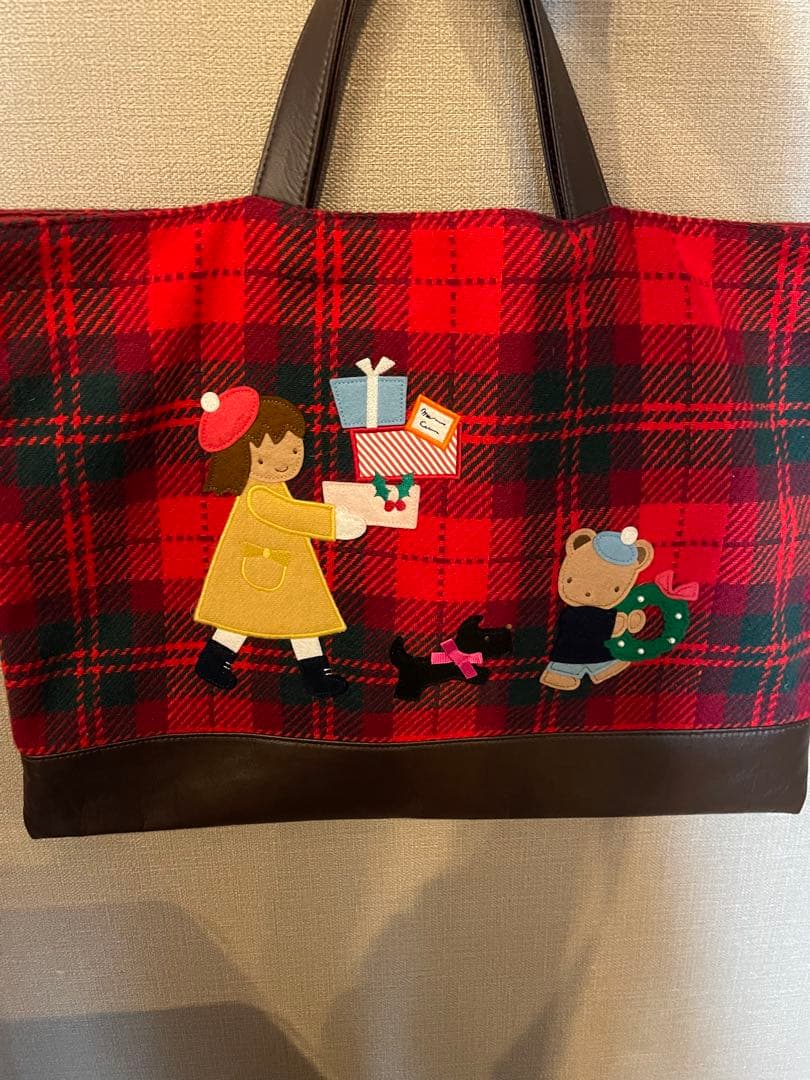 ファミリア クリスマスコレクション デニムバッグ