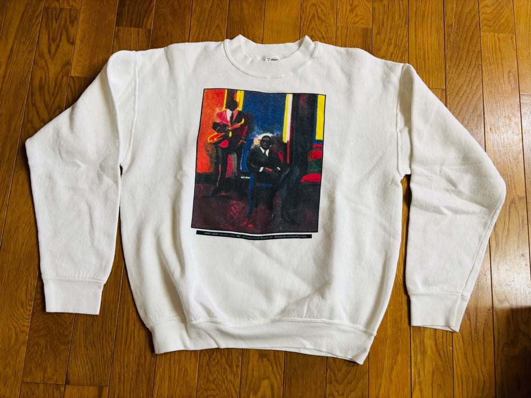 90s vintage art Tee アートスウェット