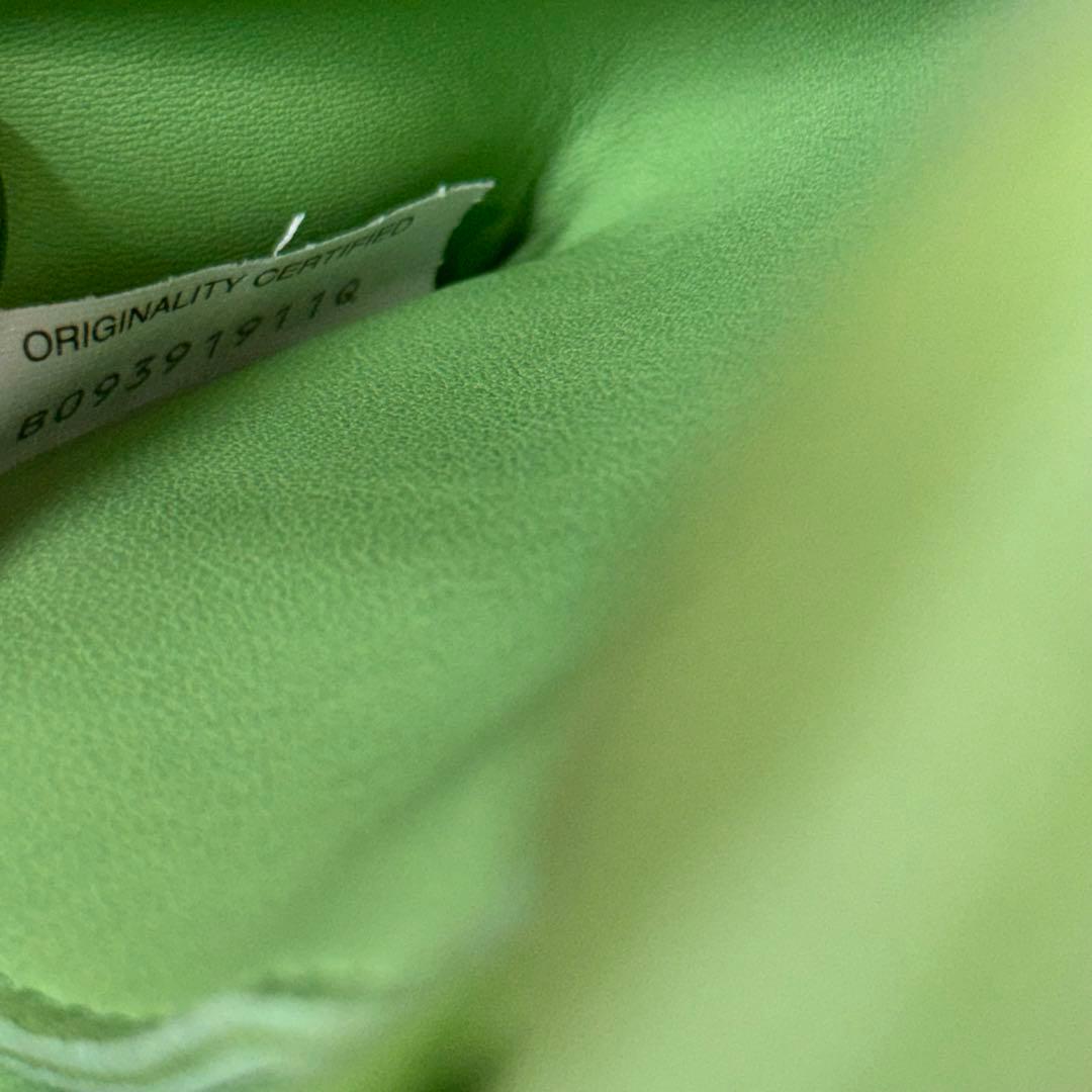 新品未使用✨ボッテガヴェネタ　カセットミニベルト　イントレチャート　ピスタチオ