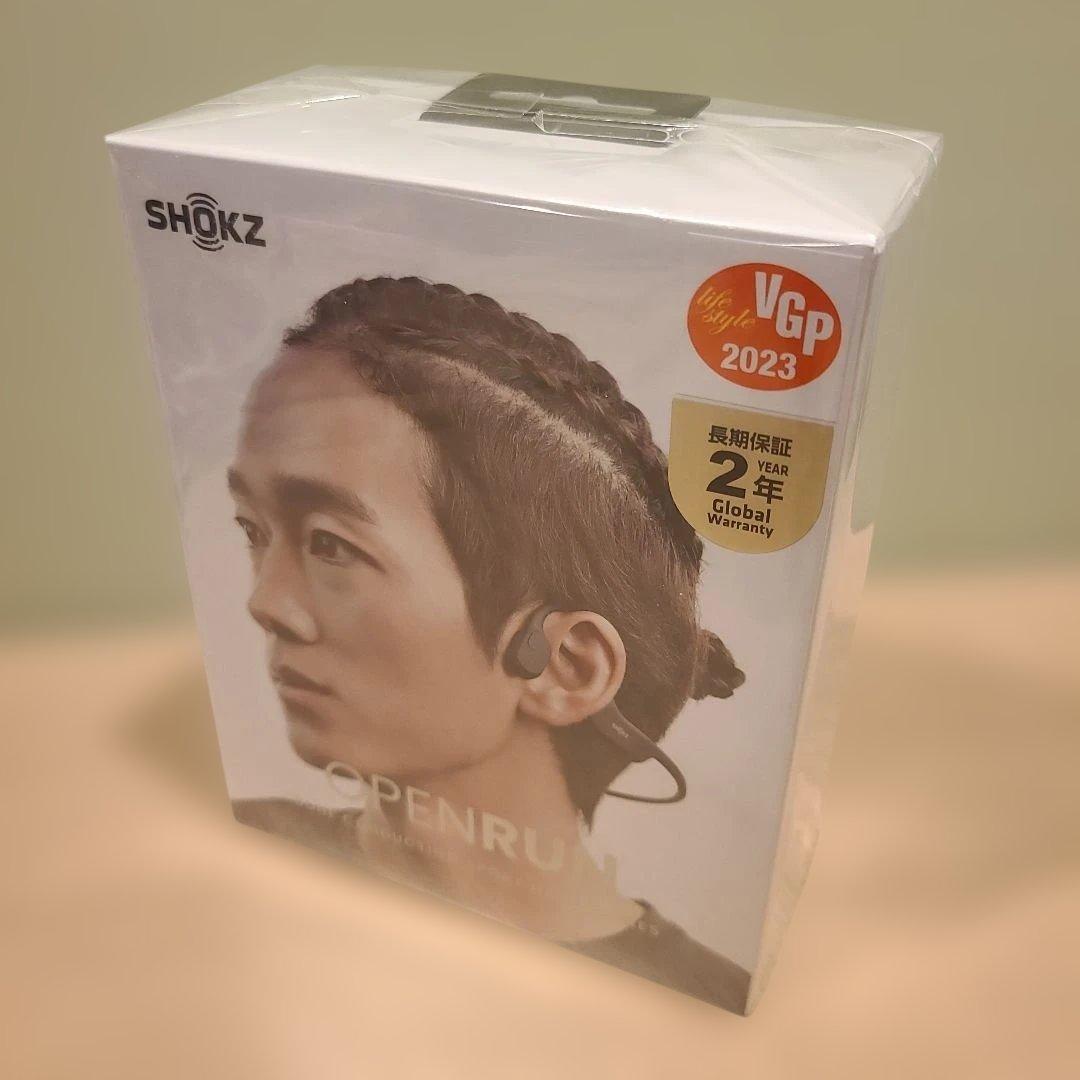 ✨新品✨未使用✨SHOKZ OPENRUN 骨伝導イヤホン ブラック