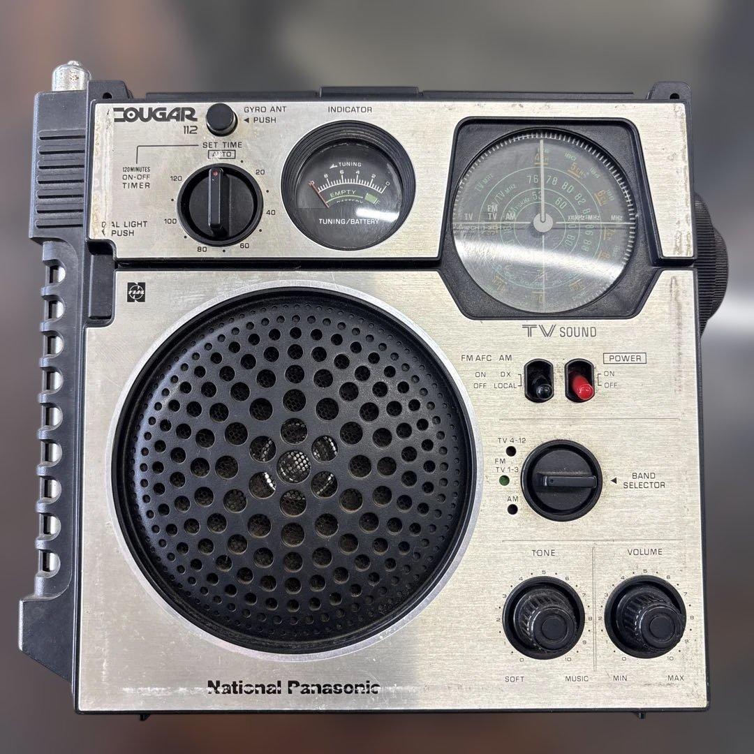 National Panasonic COUGAR112 RF-1120 ラジオ