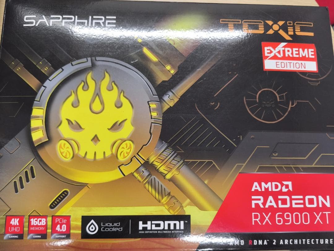 グラフィックボード・グラボ・ビデオカード Sapphire Radeon RX 6900 XT Toxic Extreme