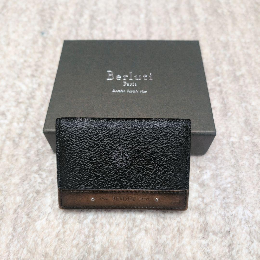 Berluti (ベルルッティ) 名刺入れ インブイア キャンバス