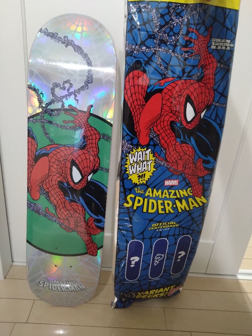 HUF×Marvel Spiderman deck スケボーデッキ