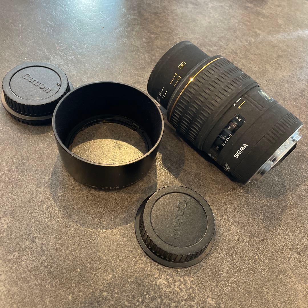 レンズ(単焦点) Canon SIGMA 105mm EXsigma