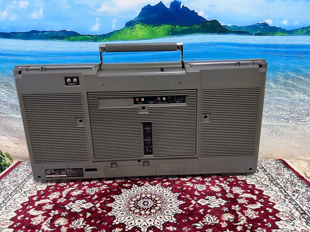 昭和レトロシャープ ラジカセ FM AM ラジカセGF-919 中古動作品美品
