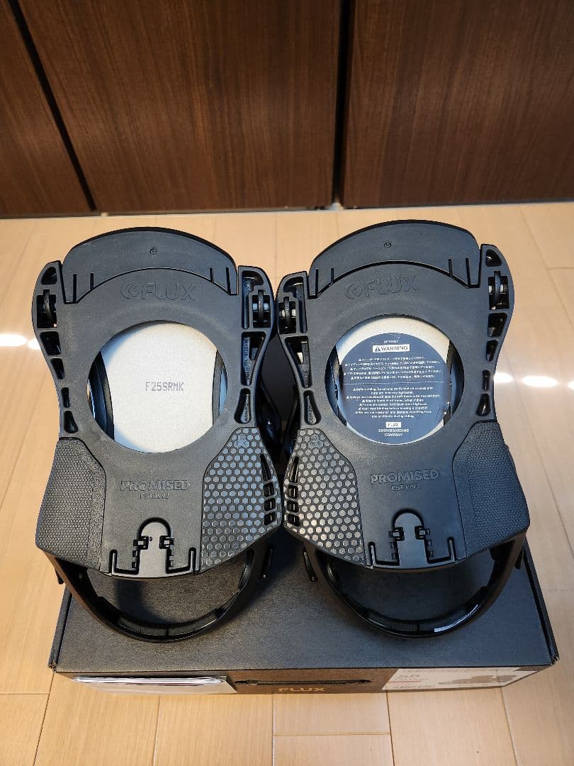 24-25 FLUX SR ブラック Mサイズ メンズ