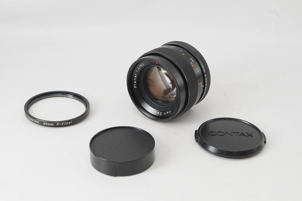 レンズ(単焦点) CONTAX Carl Zeiss Planar 50mm F1.4 MMJ
