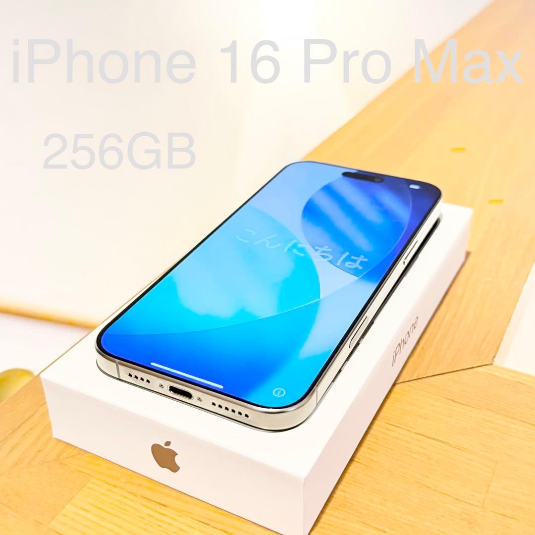 iPhone 16 Pro Max 256 GB SIMフリー 美品