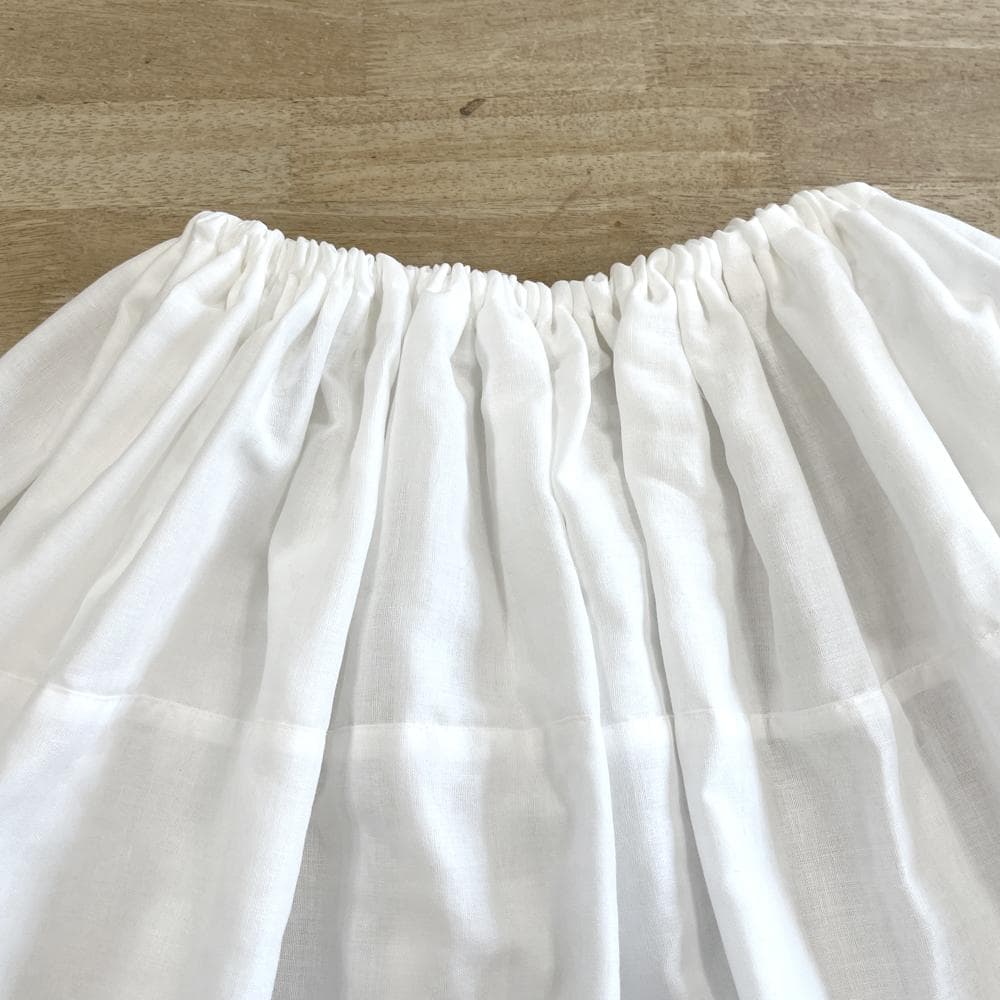 専用　新品　ペチコート　白　パニエ　ダブルガーゼ　フリーサイズ　合計15着