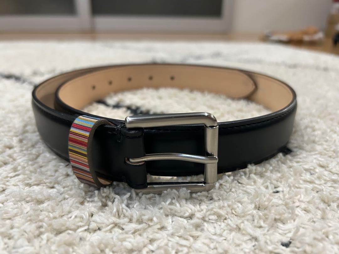 シグネチャーストライプ ループ ベルト【150700 CM Mサイズ