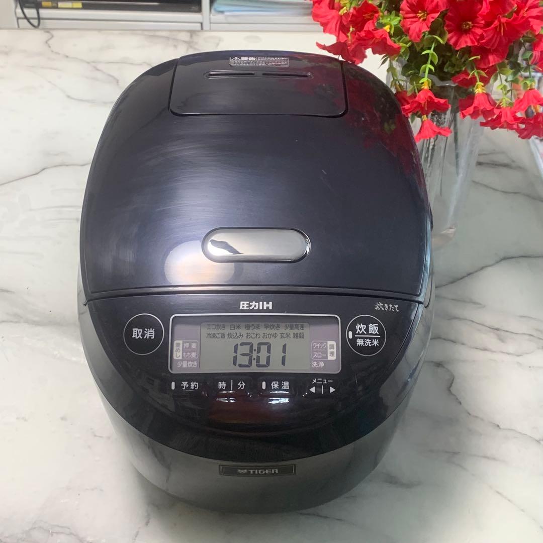 美品 2021年■タイガー圧力IH炊きたて JPK-T180　1升炊き■炊飯確認