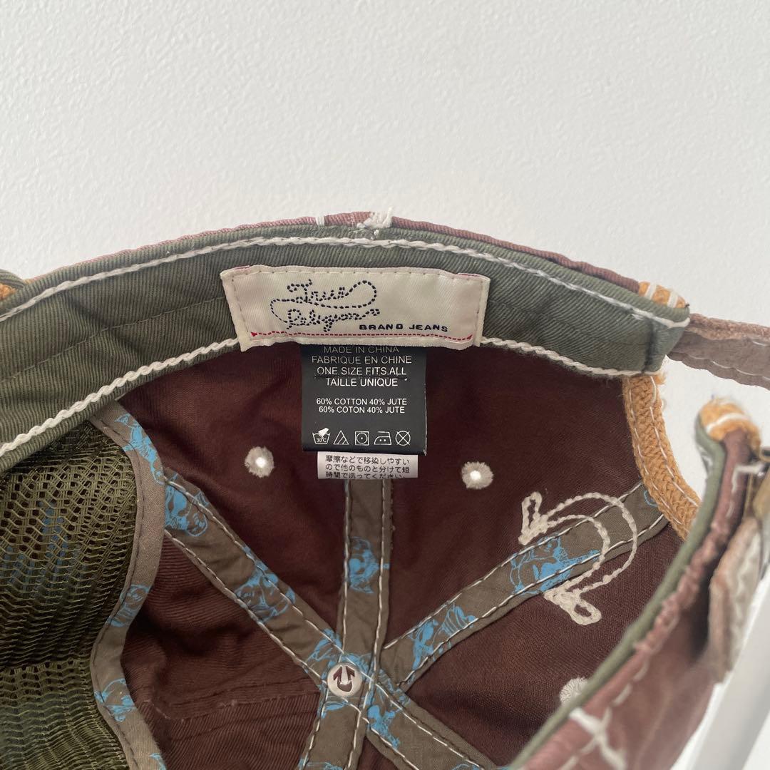 True Religion トゥルーレリジョン　ビンテージ キャップ　ドクロ