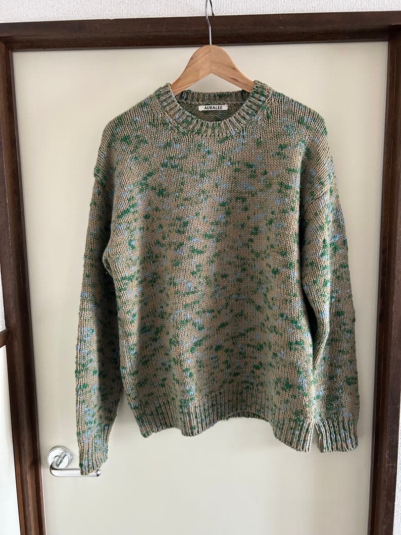 AURALEE ウール100% クルーネックセーター　サイズ3