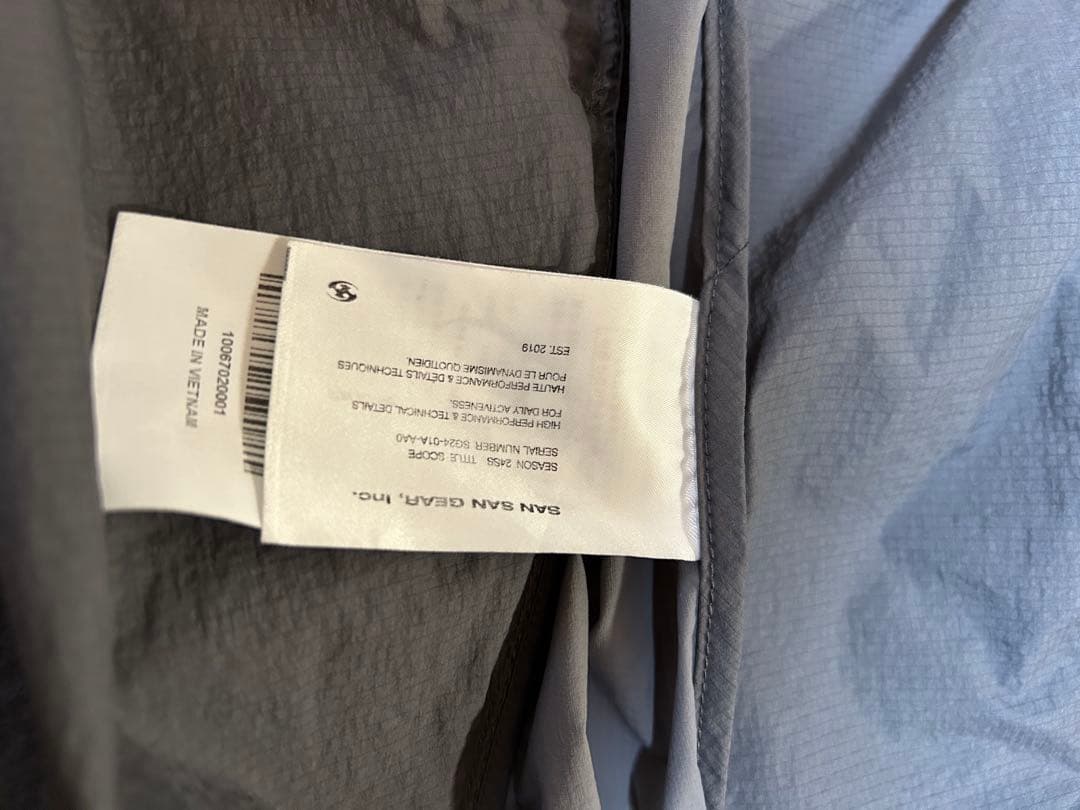 トップス sansangear BACKPACK JACKET 24ss