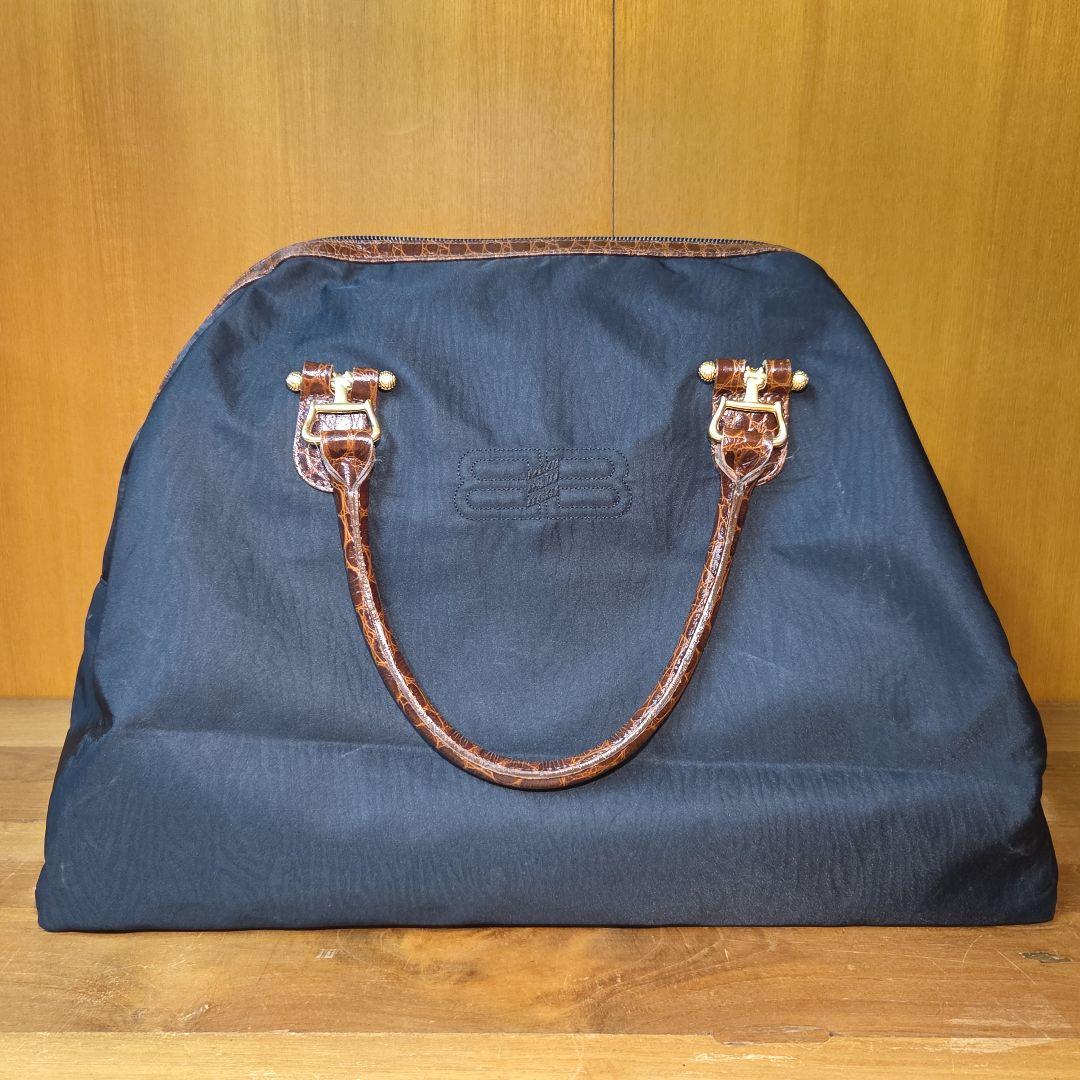 BALENCIAGA バレンシアガ ナイロンボストンバッグ