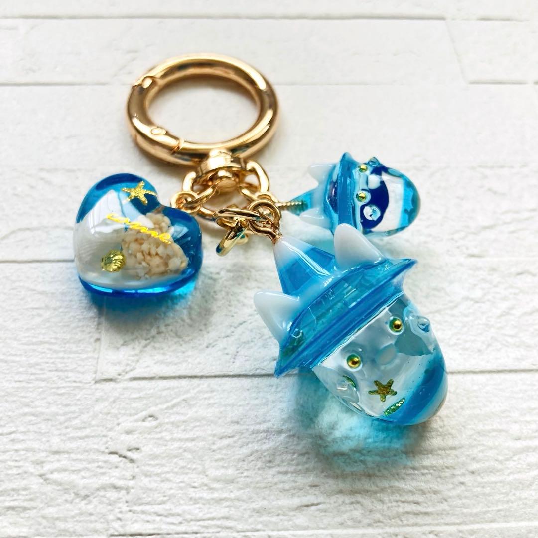 蜜柑ページMan、SixTONES名入れチャームレジンキーホルダー