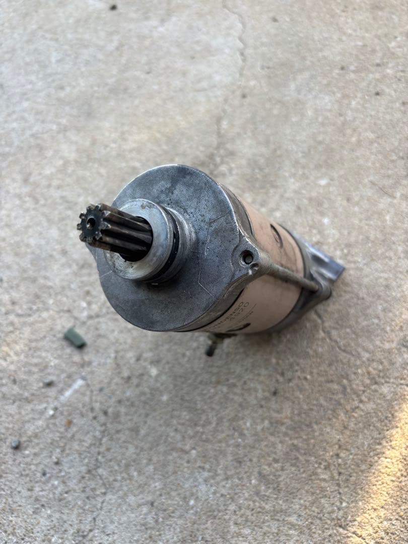 gs400セルモーター　動作確認済み