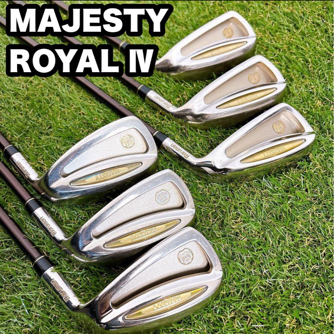 メンズゴルフクラブ　マジェスティ　 Ⅳ ロイヤル4 アイアン 6本