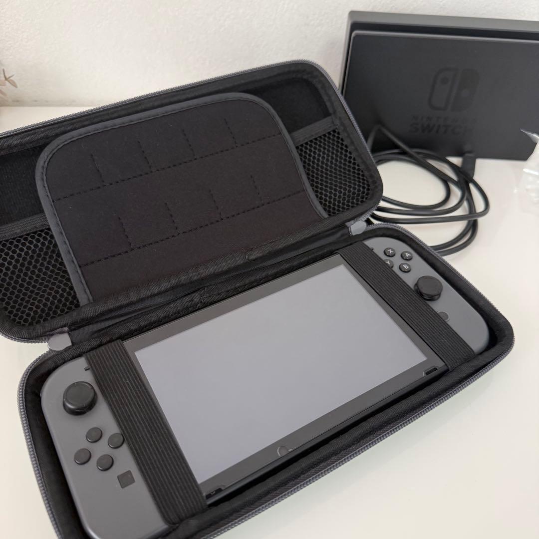 128GB SDカード付き、グレーNintendo Switch 本体＆周辺機器