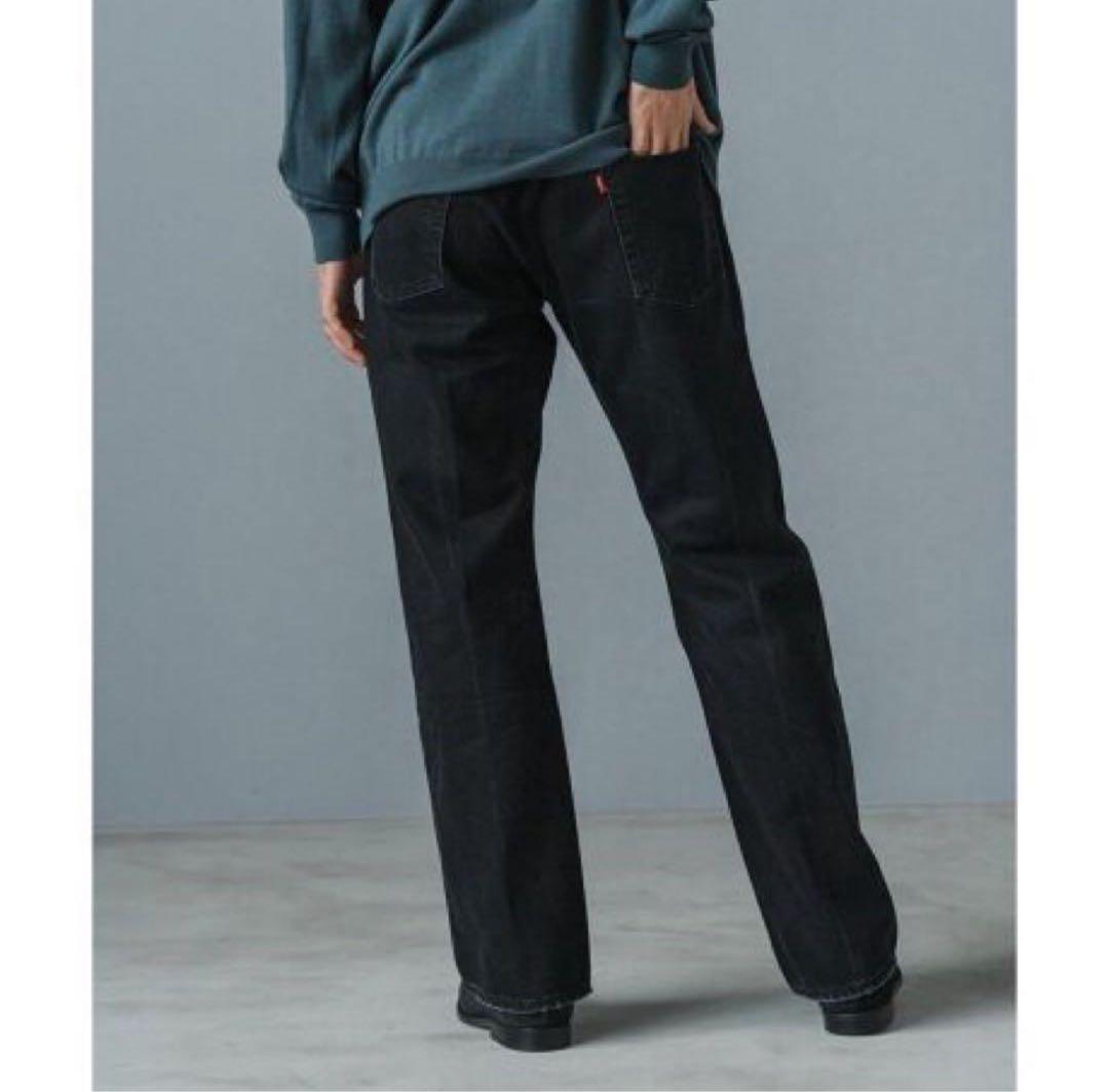 EDIFICE 別注 Levi's 501 BLACK 黒 W36L30