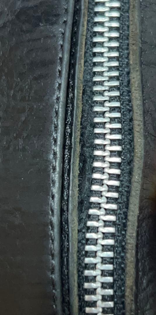 クロムハーツ CHROME HEARTS ウェーブウォレット ジップ破損