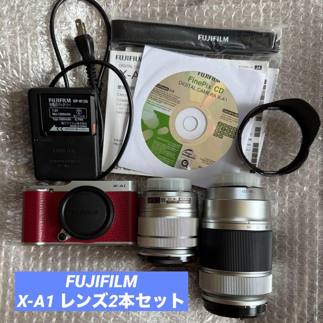 FUJIFILM ミラーレス X-A1 レンズ2本セット