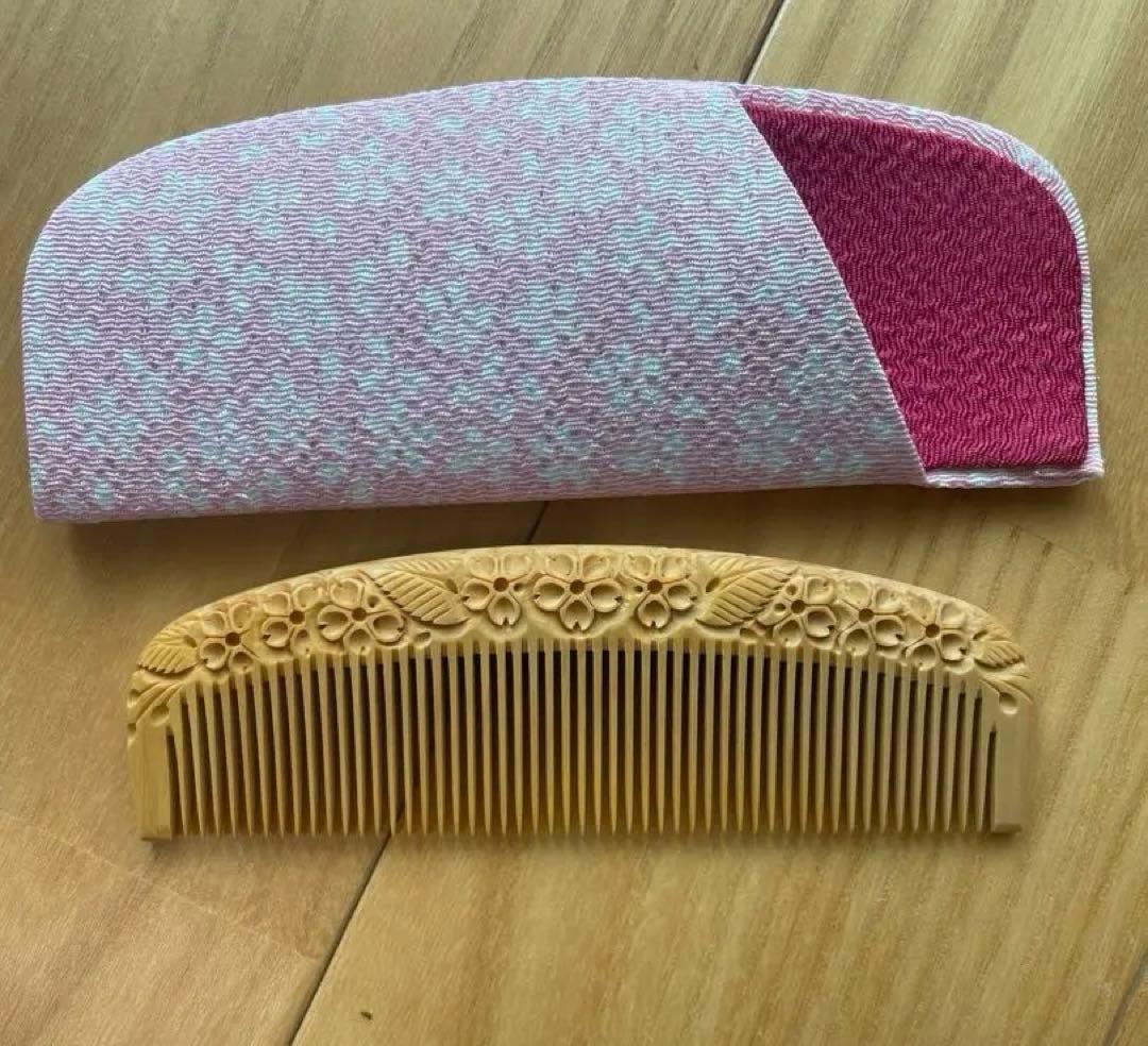 つげ櫛　薩摩つげ櫛　12cm 辻忠商店