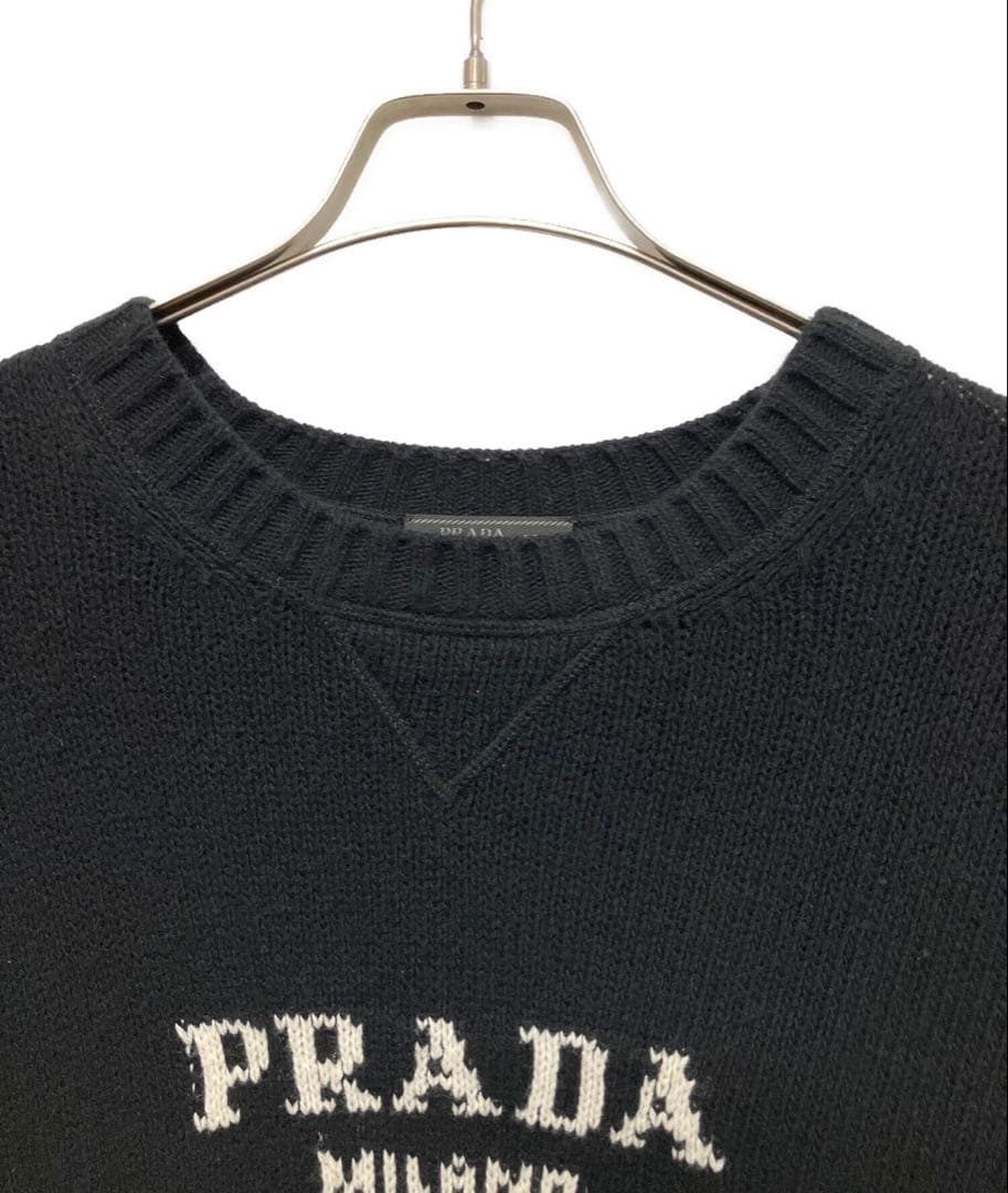Prada カシミヤ混　ニットセーター　XL