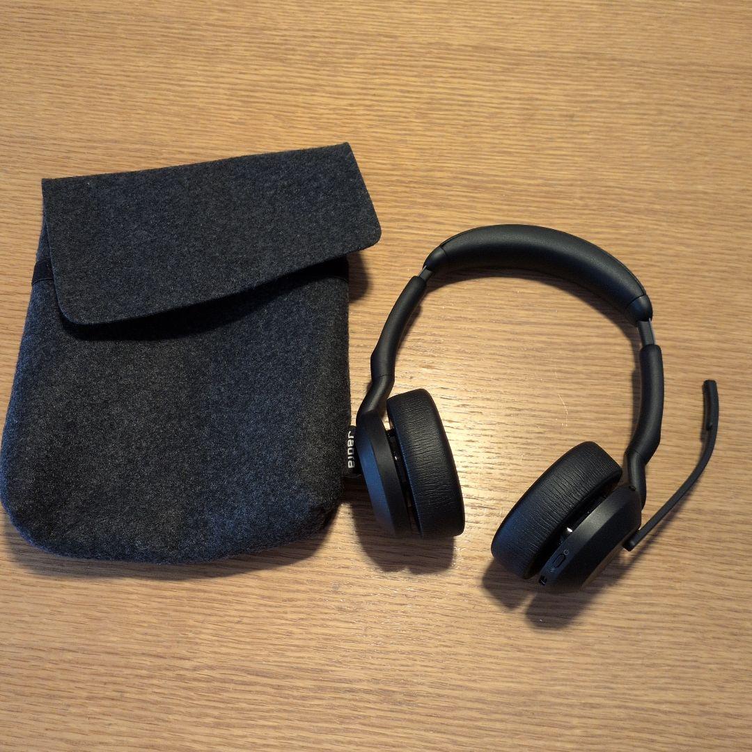 美品★Jabra ワイヤレスヘッドホン ノイズキャンセリング付き